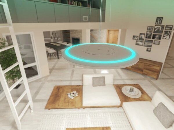 PANLUX s.r.o. Stropní svítidlo ITAKA 400 CCT s RGB přisvícením SMART Tuya Wifi