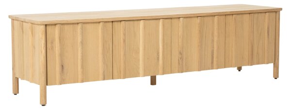 Eleonora Dubový TV stolek Jake 183 x 47 cm