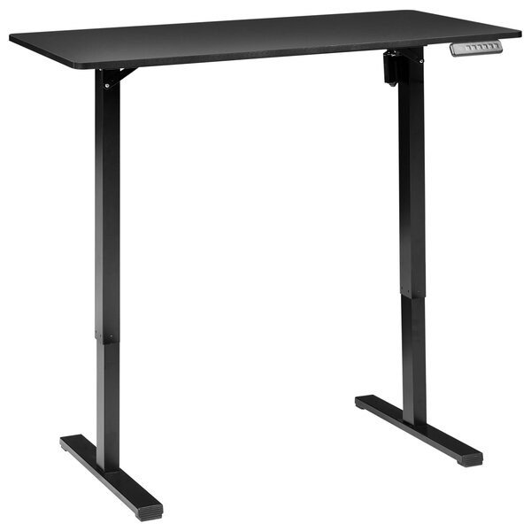 Elektricky výškově nastavitelný pracovní stůl TAVARES Černá 120 cm 60 cm