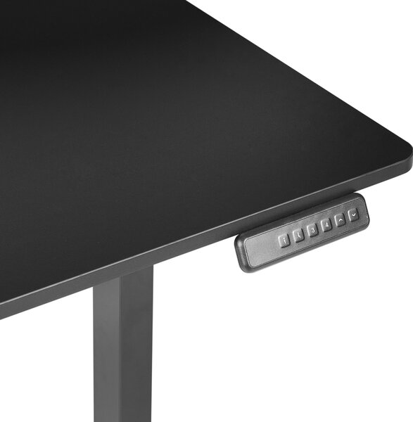 Elektricky výškově nastavitelný pracovní stůl TAVARES Černá 120 cm 60 cm