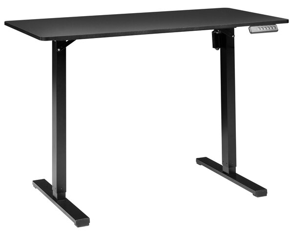 Elektricky výškově nastavitelný pracovní stůl TAVARES Černá 120 cm 60 cm