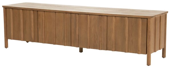 Eleonora Hnědý dubový TV stolek Jake 183 x 47 cm