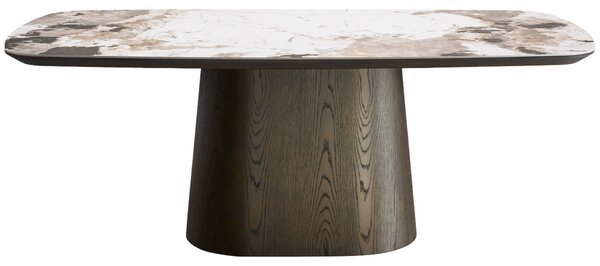 Richmond Dřevěný jídelní stůl Langford 200 x 100 cm s keramickou deskou