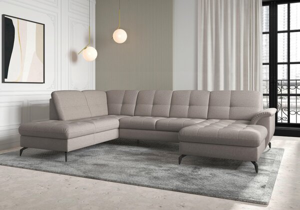 SEDACÍ SOUPRAVA, textil, šedohnědá Sit & More - Sedací soupravy, Online Only