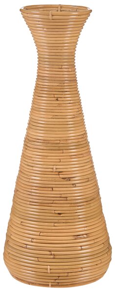 Dekorativní váza NIDRI Ratan 70 cm Přírodní
