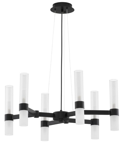 Skleněné závěsné světlo Nova Luce Century 70 cm