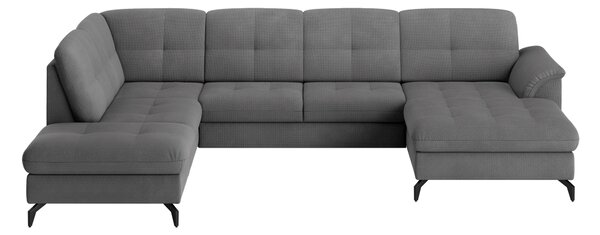 SEDACÍ SOUPRAVA, textil, šedá Sit & More - Sedací soupravy, Online Only