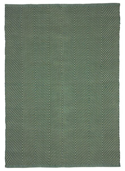 Zelený bavlněný koberec Hübsch Mellow 120 x 180 cm