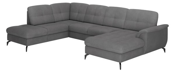 SEDACÍ SOUPRAVA, textil, šedá Sit & More - Sedací soupravy, Online Only