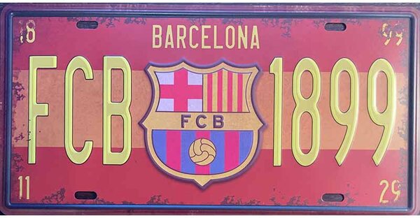 Cedule značka FC Barcelona