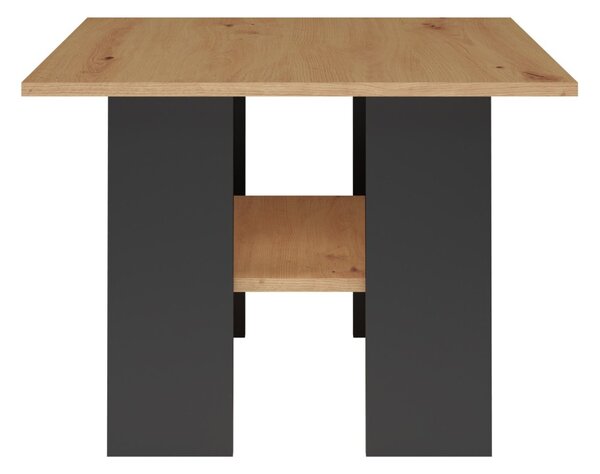 TP Living Konferenční stolek LAWA I dub artisan/černý