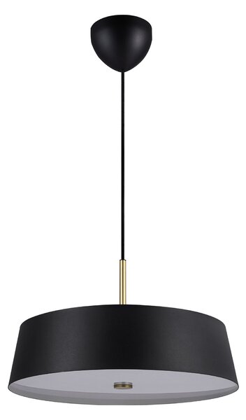 Nordlux 2312623003 Clasi, závěsné svítidlo 3xE14, černá/mosaz, průměr 45cm