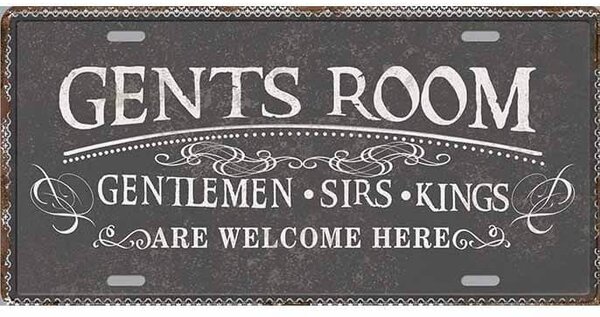 Cedule značka Gents Room