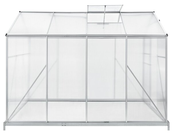 Juskys Zahradní skleník 190 × 253 cm + základna