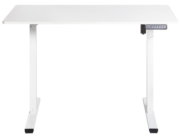 Elektricky výškově nastavitelný pracovní stůl TAVARES Bílá 120 cm 60 cm