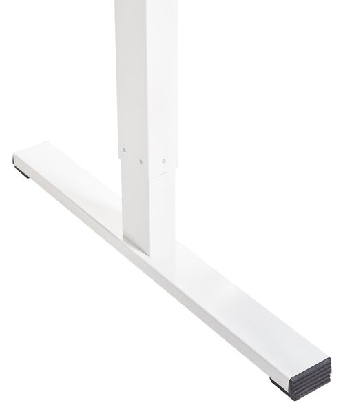 Elektricky výškově nastavitelný pracovní stůl TAVARES Bílá 120 cm 60 cm
