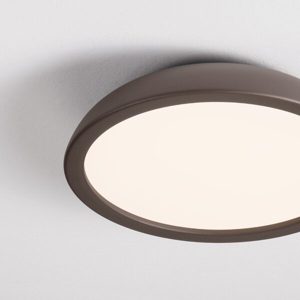 Nova Luce Hnědé kovové stropní LED světlo Felicia 45 cm