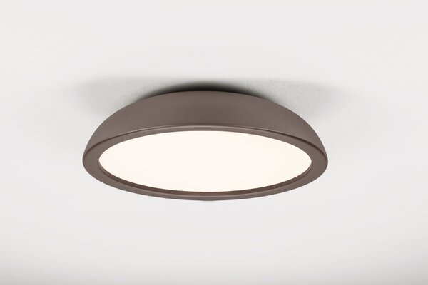 Nova Luce Hnědé kovové stropní LED světlo Felicia 45 cm