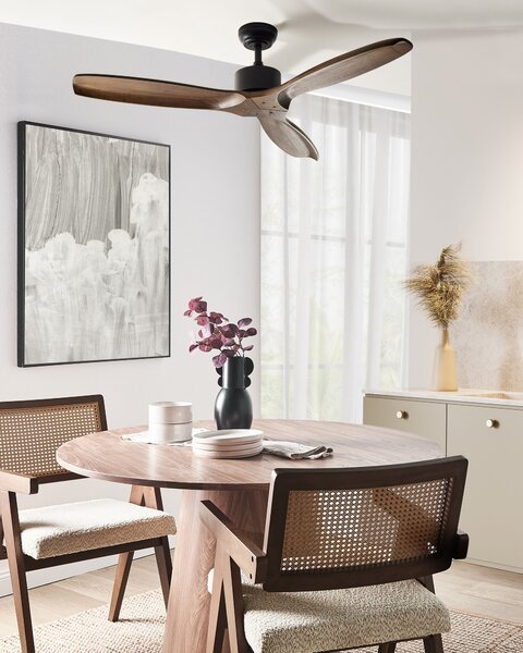 Stropní ventilátor ARANI s dálkovým ovládáním Hnědá