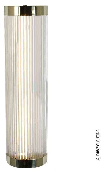 Original BTC Pillar LED Wide 60 (leštěná mosaz) Světla do koupelny kov, sklo IP44 DP7210/60/BR/PO/LED