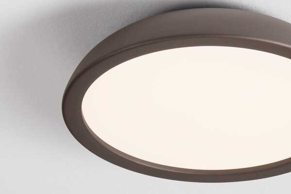 Nova Luce Hnědé kovové stropní LED světlo Felicia 45 cm