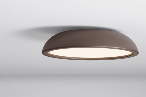 Nova Luce Hnědé kovové stropní LED světlo Felicia 45 cm