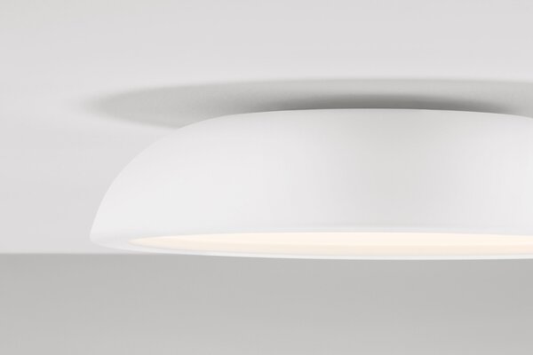Nova Luce Bílé kovové stropní LED světlo Felicia 45 cm