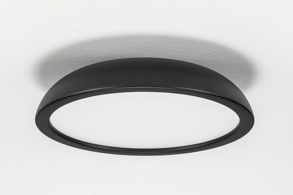 Nova Luce Černé kovové stropní LED světlo Felicia 45 cm