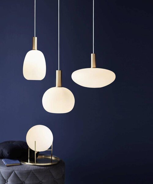 Ručně foukané opálové svítidlo NORDLUX Alton Varianta: Ø 350 x 305 mm, 60 W, opálová bílá