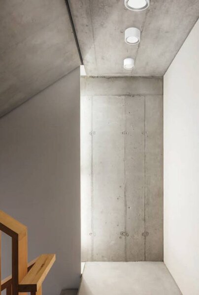 Stmívatelné LED světlo NORDLUX Fallon Varianta: Ø 100 x 60 mm, 8,5 W, 2700K, černá/kartáčovaná ocel