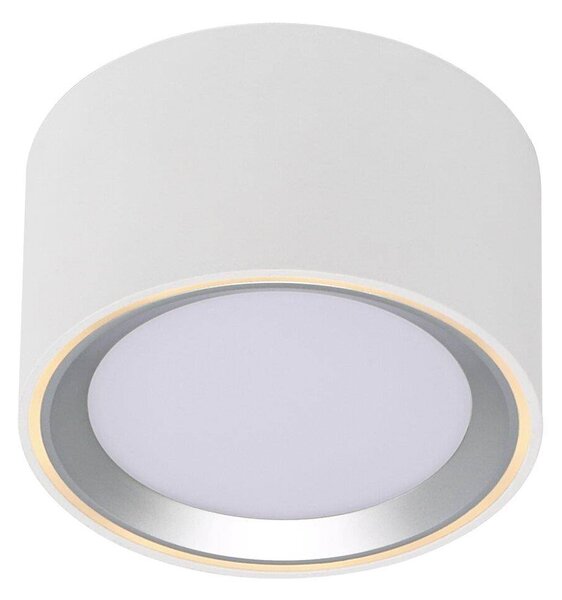 Stmívatelné LED světlo NORDLUX Fallon Varianta: Ø 100 x 60 mm, 8,5 W, 2700K, černá/kartáčovaná ocel