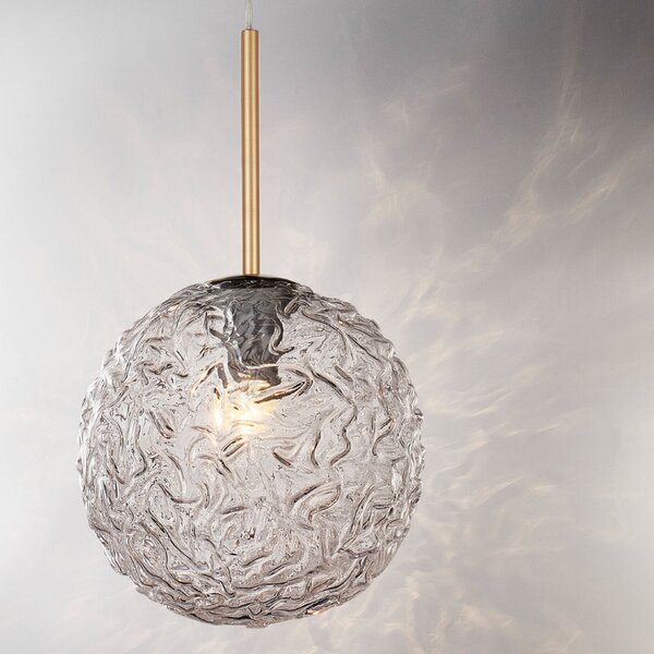 Skleněné závěsné světlo Nova Luce Mirano 30 cm
