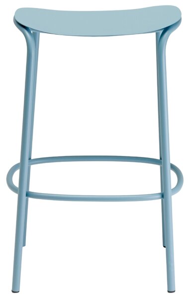 SCAB Modrá kovová barová židle Trick 65 cm