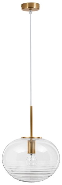 Skleněné závěsné světlo Nova Luce Maeve 28 cm