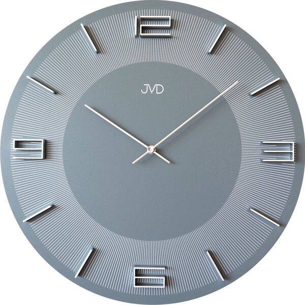 JVD Designové obrovské velké dřevěné hodiny JVD HC33.1