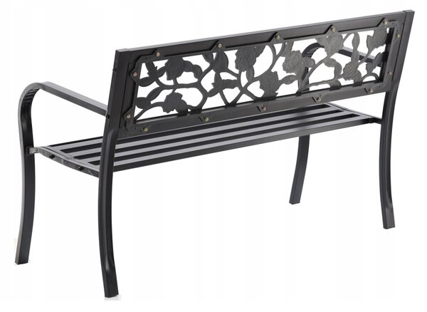 Záhradná lavička GARDEN-LINE 125 × 53 × 77 cm