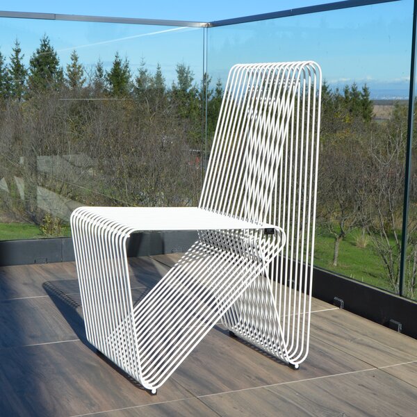 111 Furniture Designová zahradní židle Futura bílá matná Barva: Bílá matná