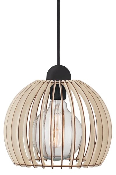 Nordlux 84833014 Chino, lustr z dřevěných lamel 1xE27, průměr 30cm