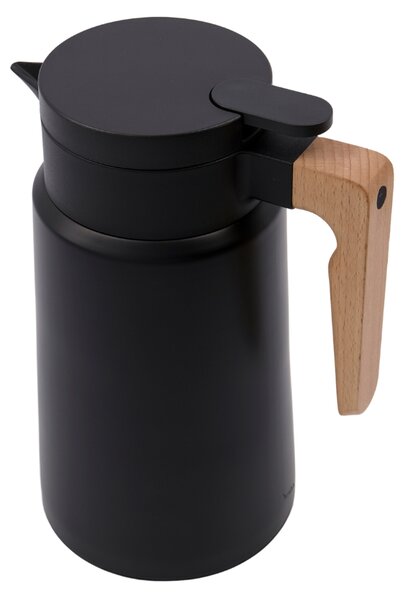 House Doctor Černá nerezová termokonvice Cole 1,8 l