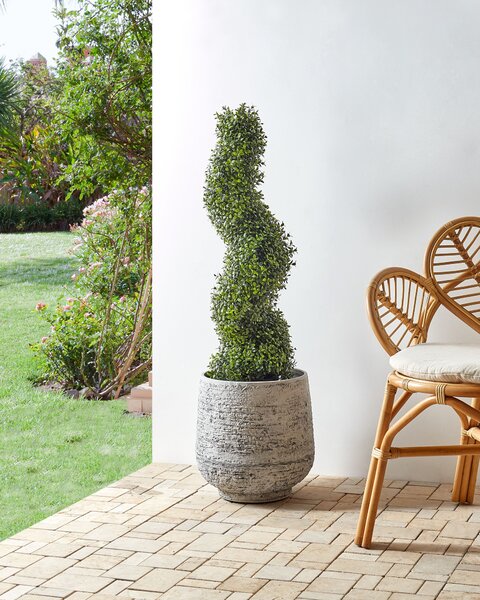 Umělá rostlina BUXUS SPIRAL TREE 98 cm Zelená