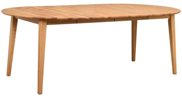 Dubový rozkládací jídelní stůl ROWICO FILIPPA 120/165 x 120 cm