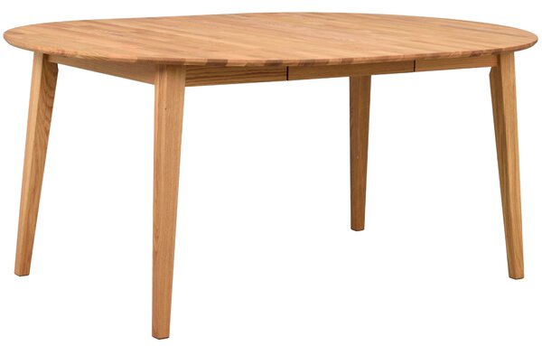 Dubový rozkládací jídelní stůl ROWICO FILIPPA 120/165 x 120 cm