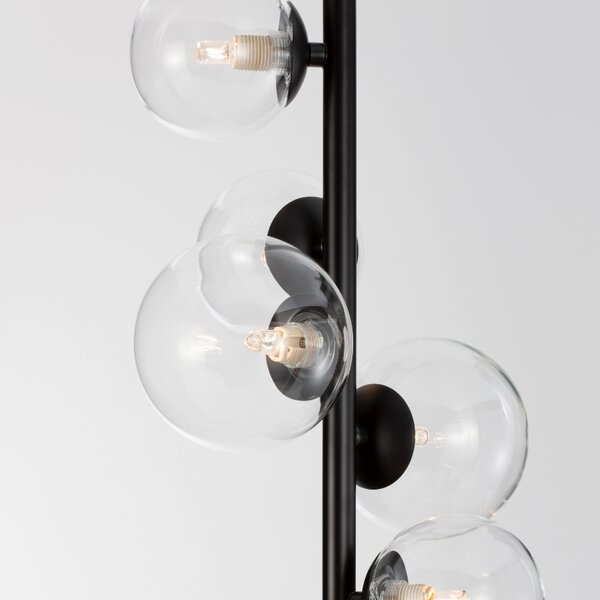 Skleněné závěsné světlo Nova Luce Odillia 28 cm