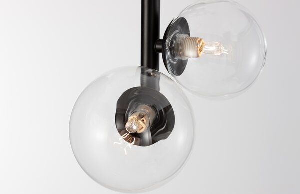 Skleněné závěsné světlo Nova Luce Odillia 28 cm