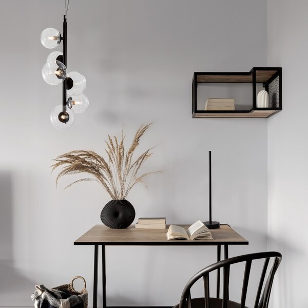 Skleněné závěsné světlo Nova Luce Odillia 28 cm