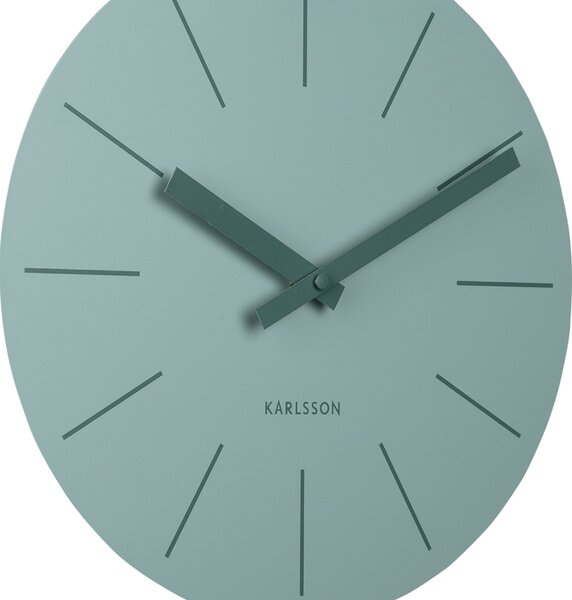 Present time Tyrkysové nástěnné hodiny Lora 30 cm