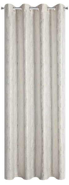 ZATEMŇOVACÍ ZÁVĚS NA KROUŽCÍCH ARNITA 140X250 CM VZOROVANÁ