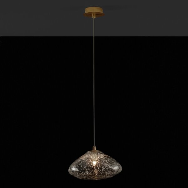 Skleněné závěsné světlo Nova Luce King 26 cm