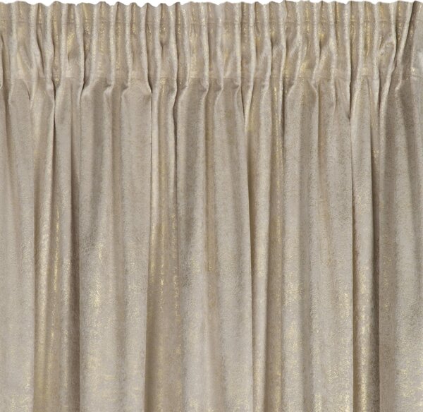 ZATEMŇOVACÍ ZÁVĚS NA PÁSCE AVENA 135X270 CM VZOROVANÁ BS