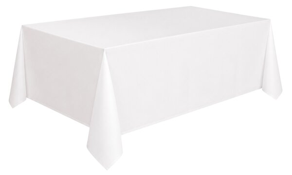 Obdélníkový ubrus 260x180 cm – bílý barva Bílá